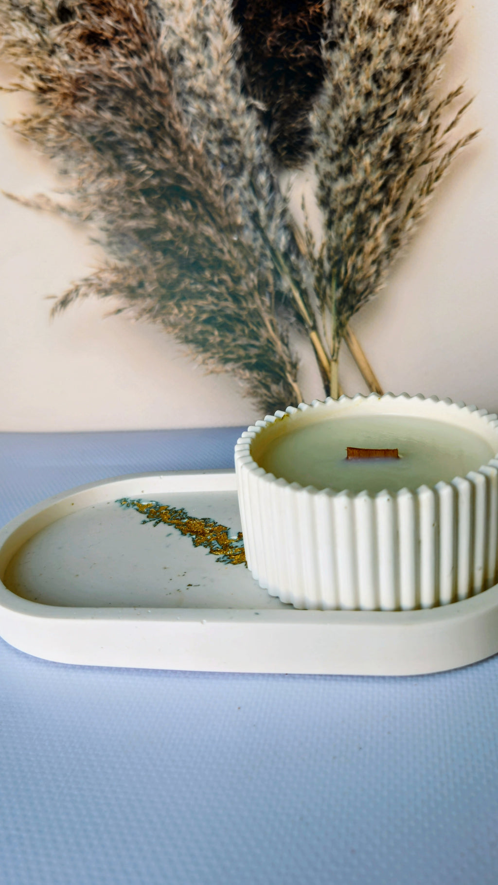 Podstawka w zestawie ze świecą